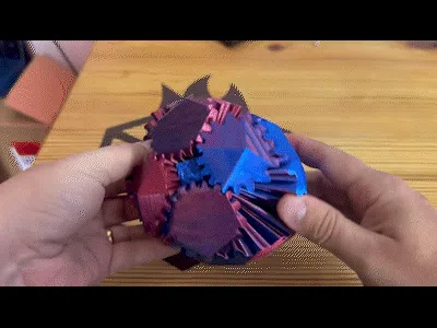 Esfera de Engrenagens Sensoriais (Gear Ball 3D)