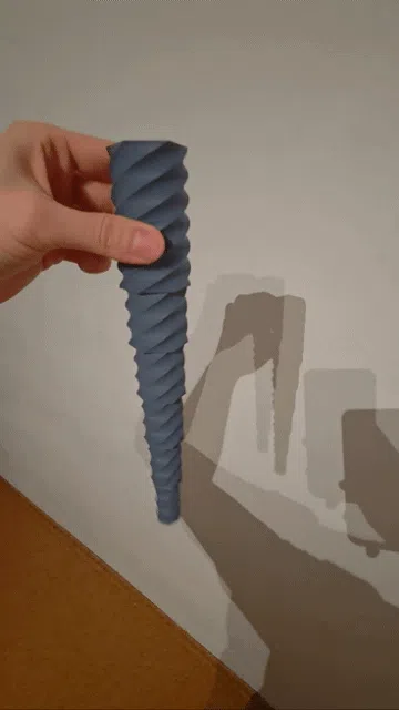 Torre Espiral Hexagonal Telescópica
